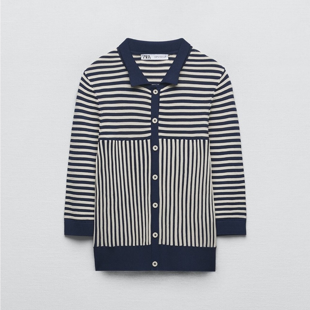 ZARA collared top